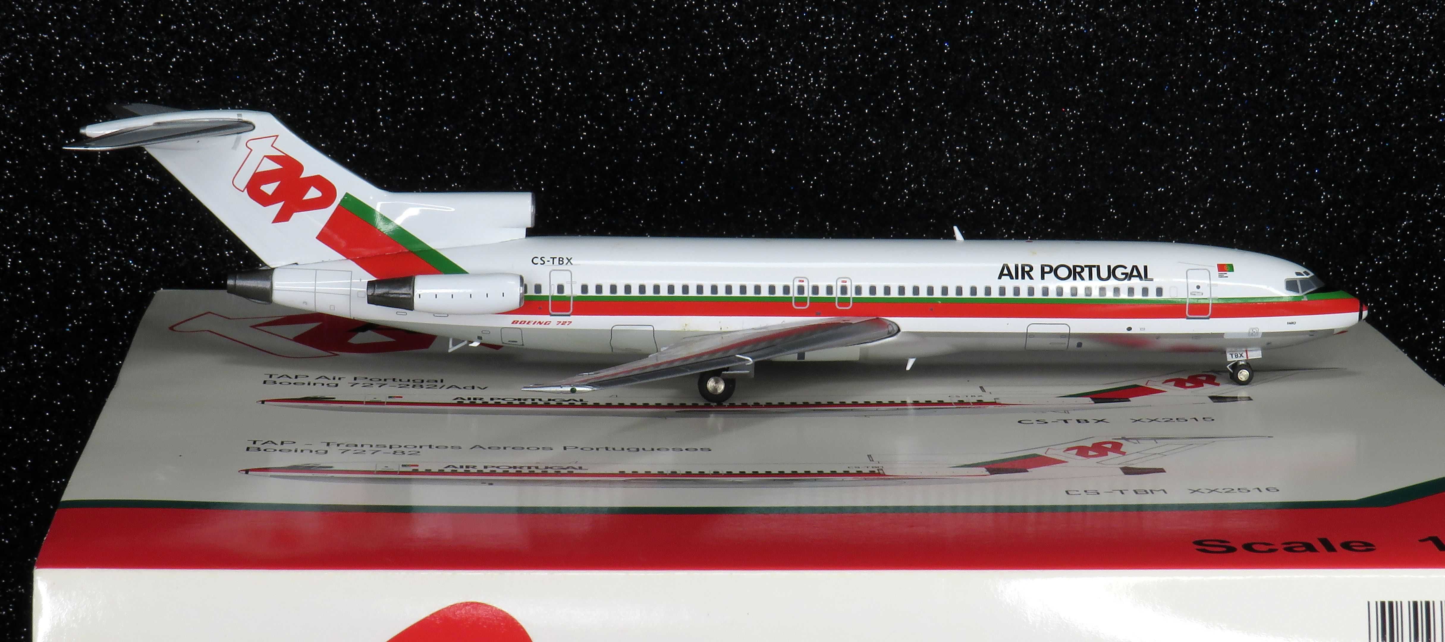 TAP Air Portugal Boeing 727-200 CS-TBX extremamente raro