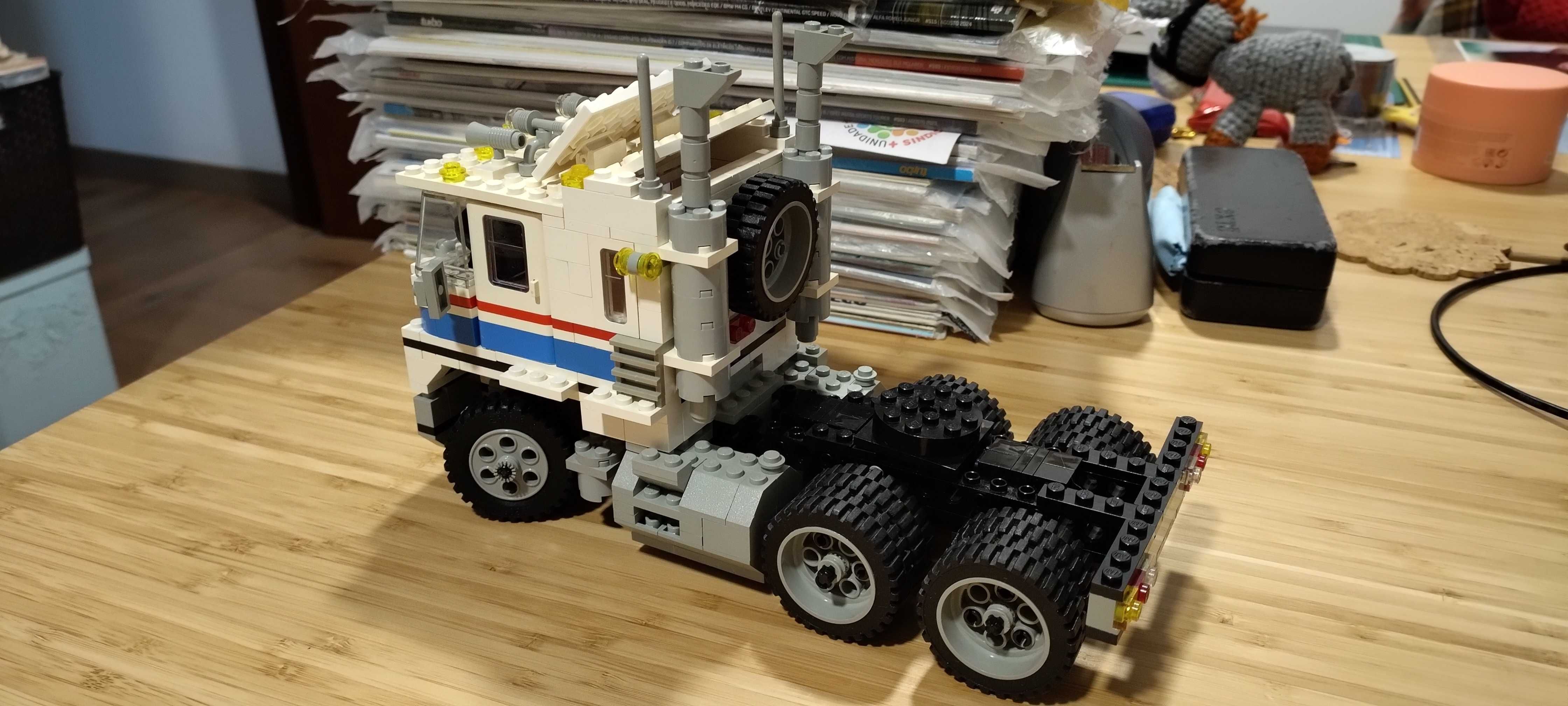 Lego 5580 Highway Rig Model Team com portes grátis