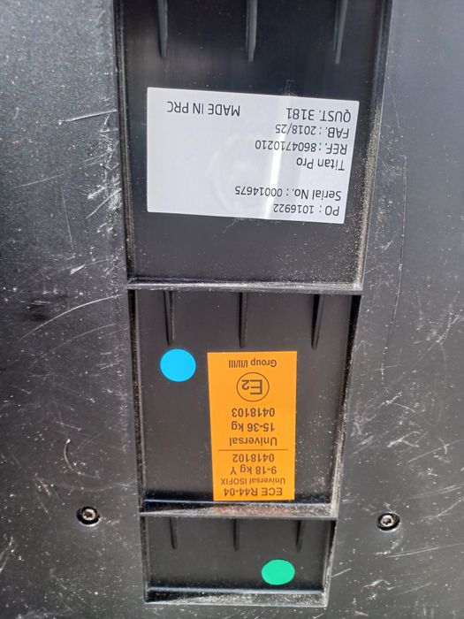 Cadeira Auto Bébé Confort Titan Pro 2018 com Isofix