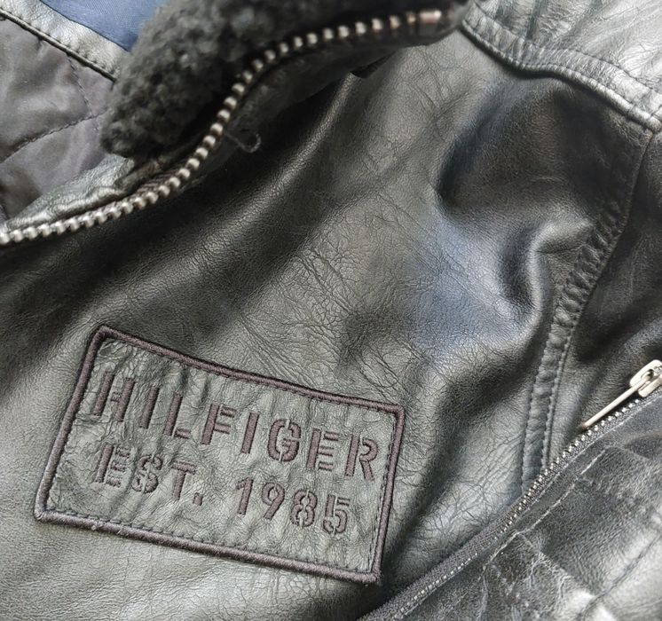 Tommy Hilfiger nowa kurtka męska sztuczna skóra r. L