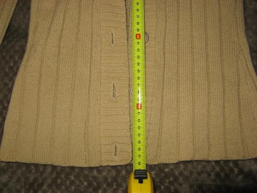 sweter z PRL * beż * bombowy sweterek * kołnierz * moda PRL