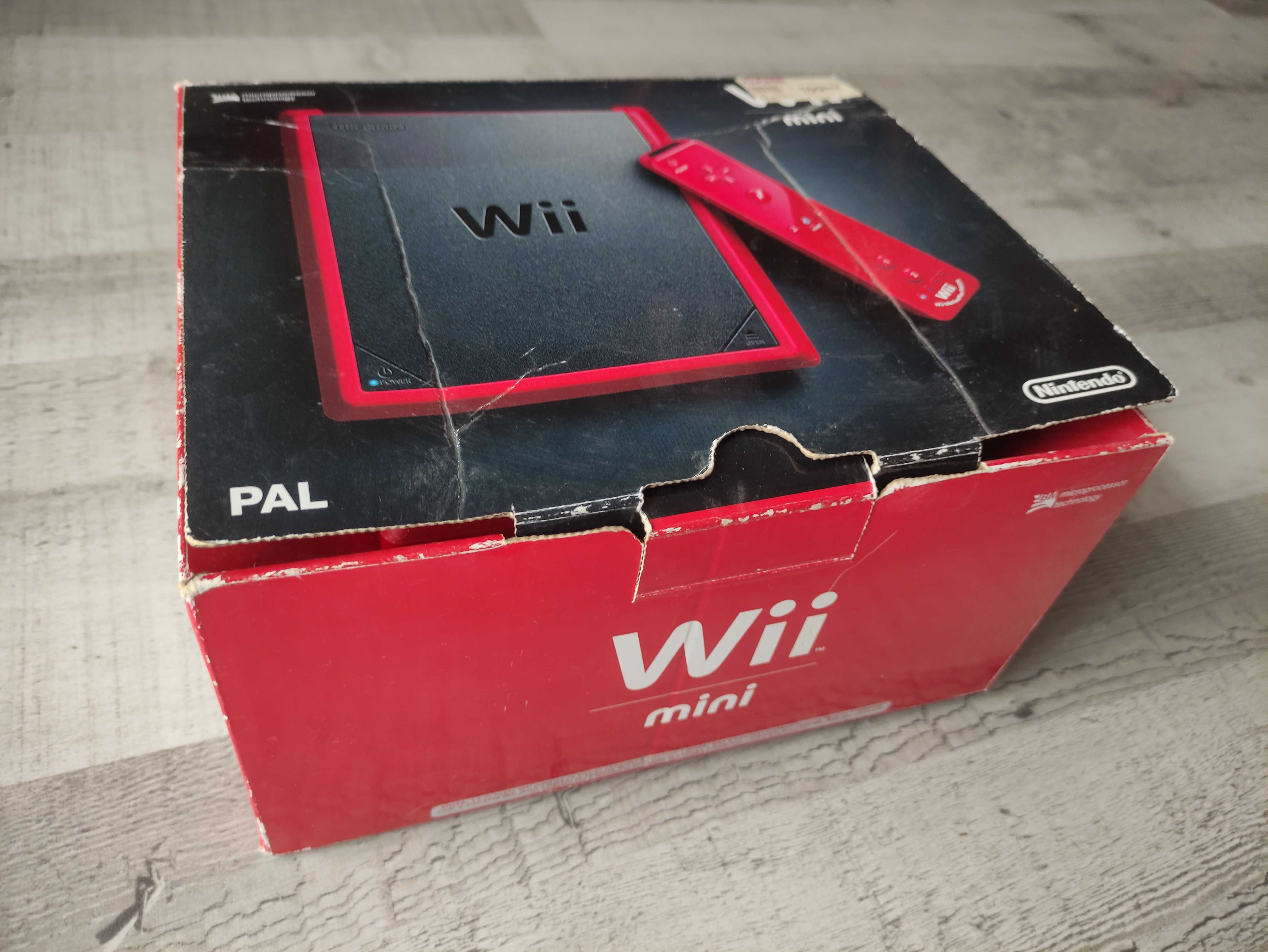 Nintendo Wii mini vermelha edição especial em caixa