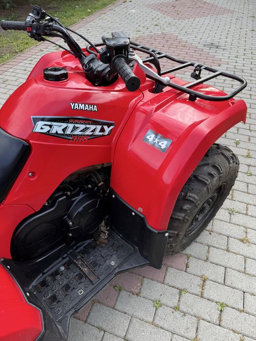Yamaha Grizzly 350 z homologacją ciagnik rolniczy