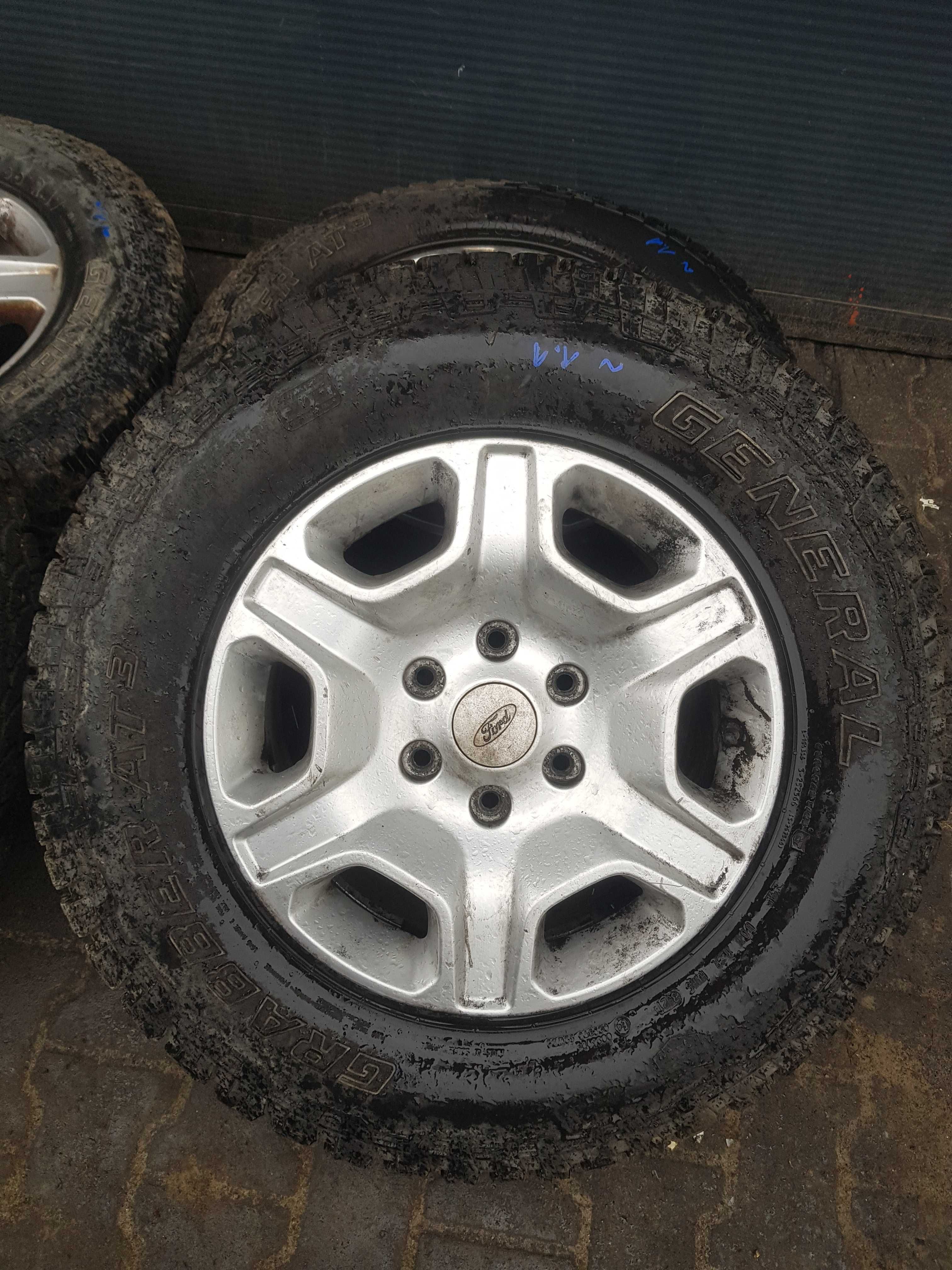 Ranger 3.2 2018r alufelgi 8.0xJ17 General Grabber AT3 265/65 R17