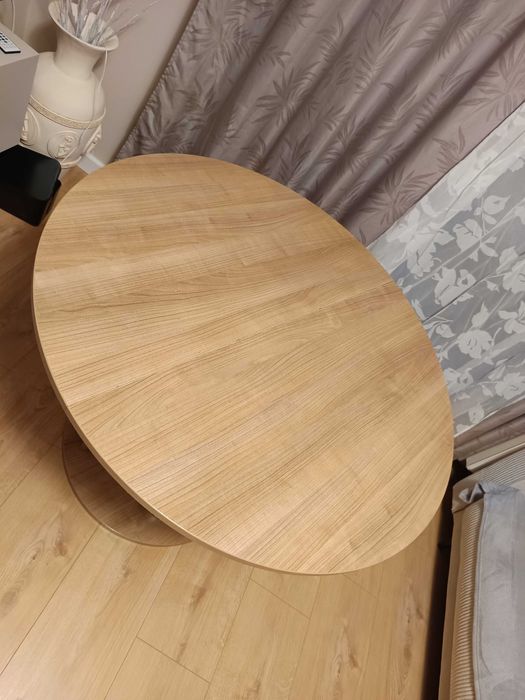 Stół okrągły rozkładany