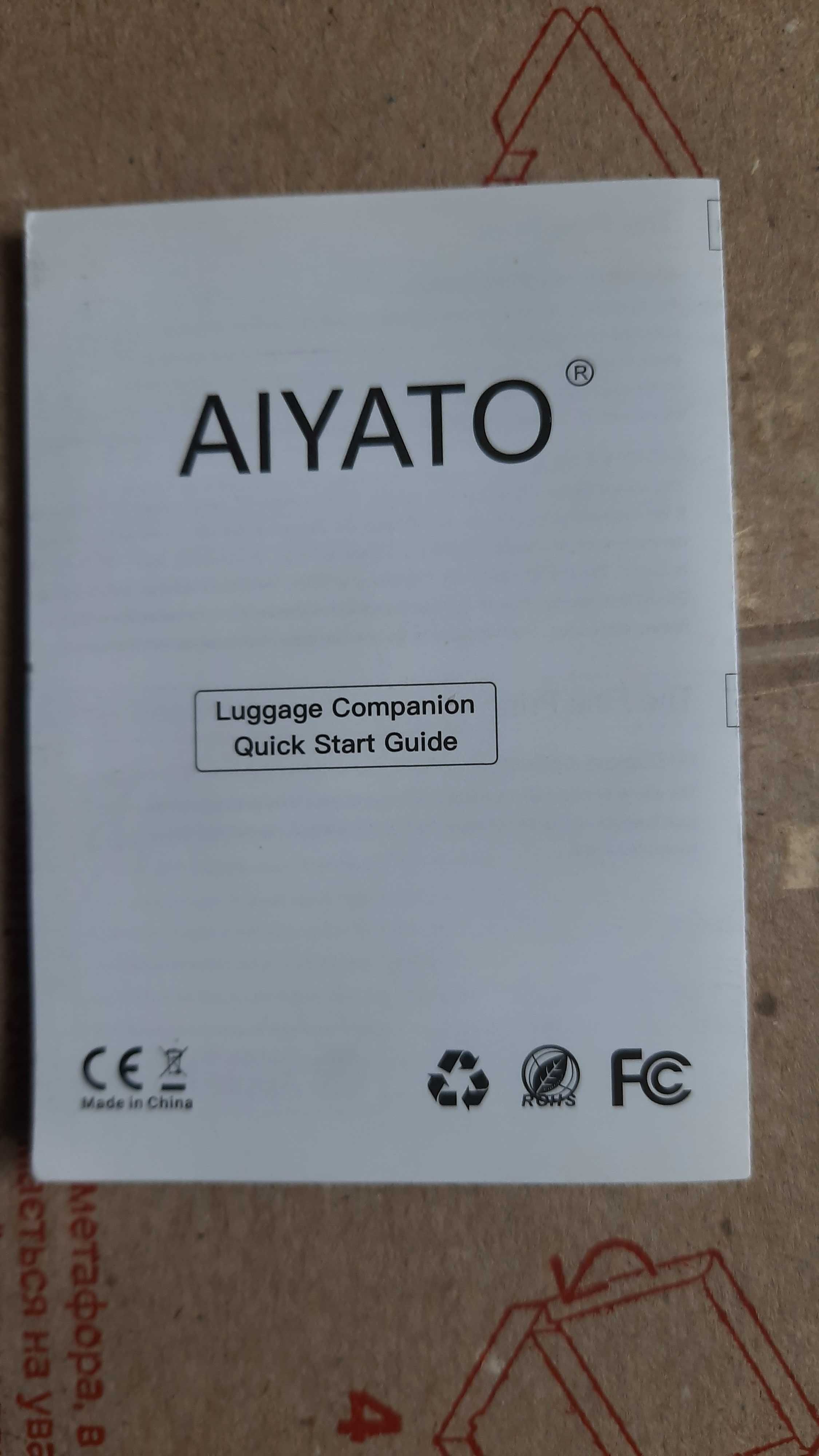 ТРЕКЕР AiYaTo Bluetooth для поиска предметов в системе IOS для IPHONE.