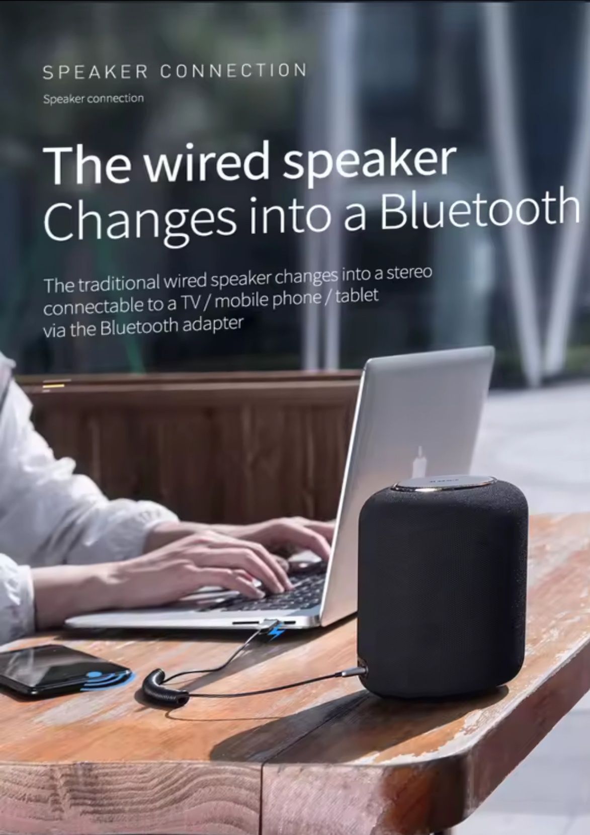 AUX Bluetooth адаптер Baseus