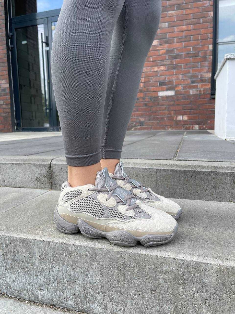 Жіночі кросівки Adidas Yeezy Boost 500 ‘Ash Grey’ GX3607 (36-41 р.)