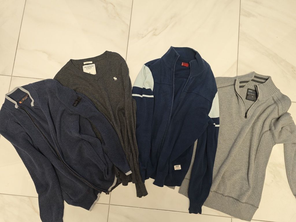 Bluza Sweter Levi's Abercrombie r.M - 4 szt.