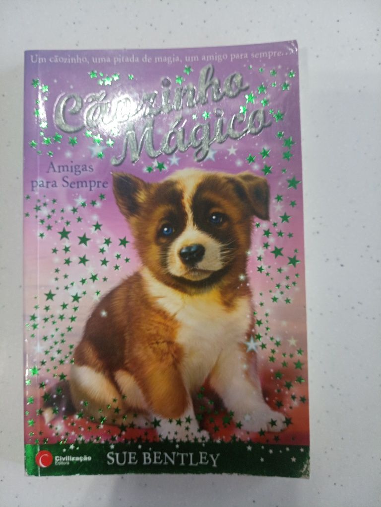 Livro " Cãozinho Mágico-amigos para Sempre"