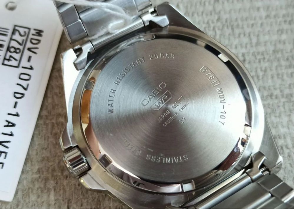 Часы наручные Casio MDV-107D-1A1 Diver