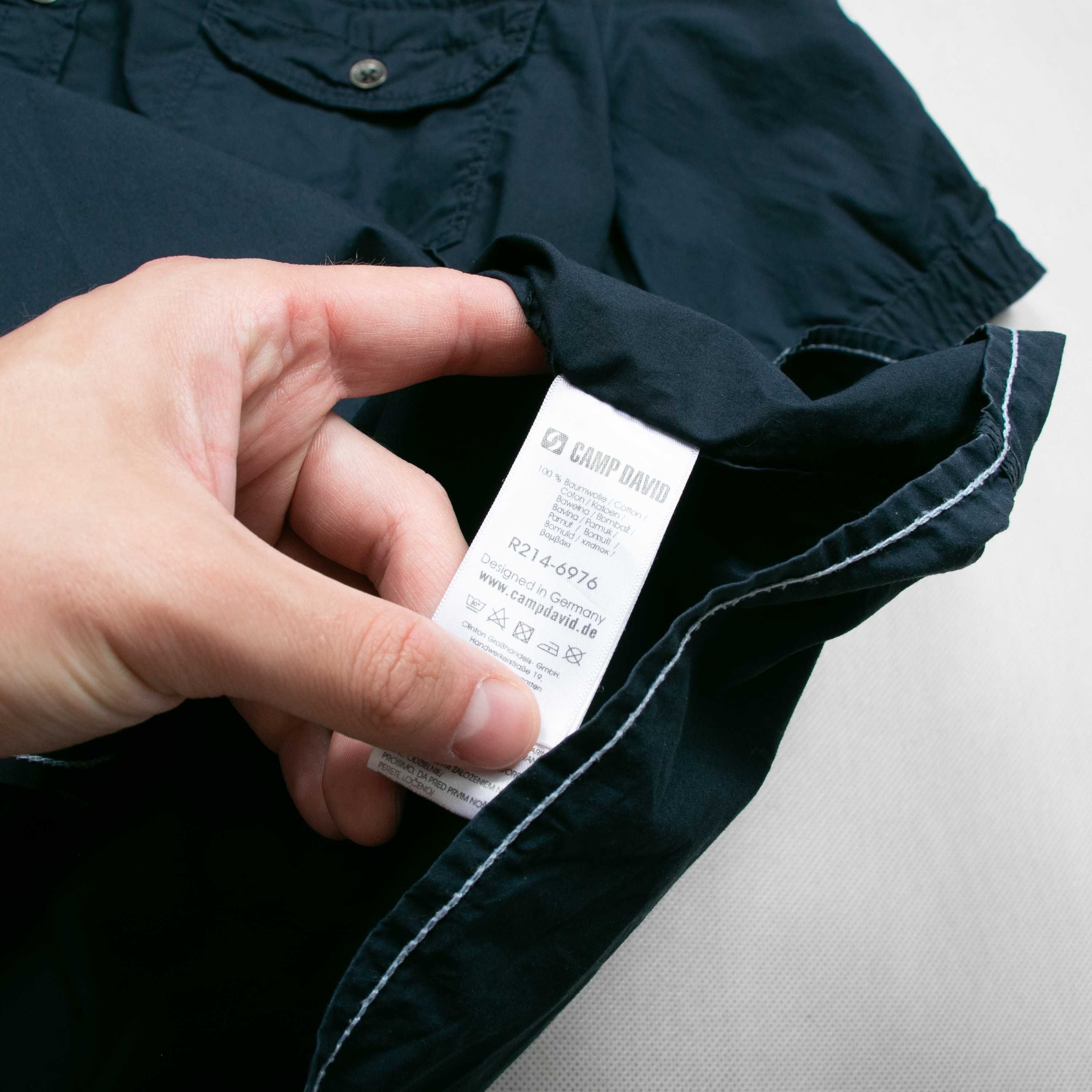 Camp David koszula z haftami  XL regular fit