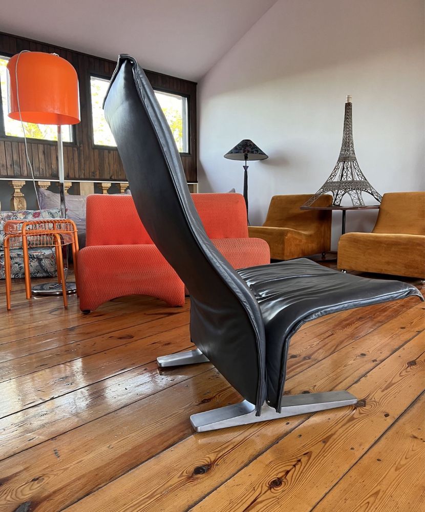 Artifort fotel Concorde. Projekt Pierre Paulin. Mid century