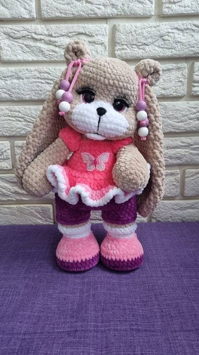В'язана іграшка. Ручна робота. Подарунок.