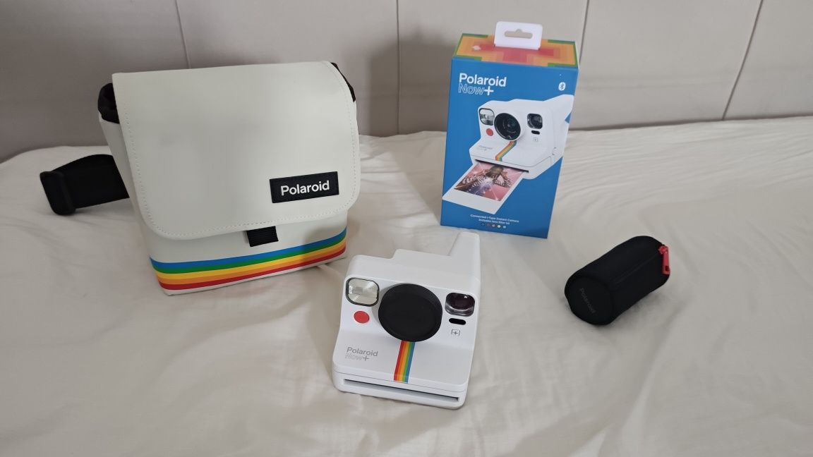 Kit Polaroid Now+ com filter lens