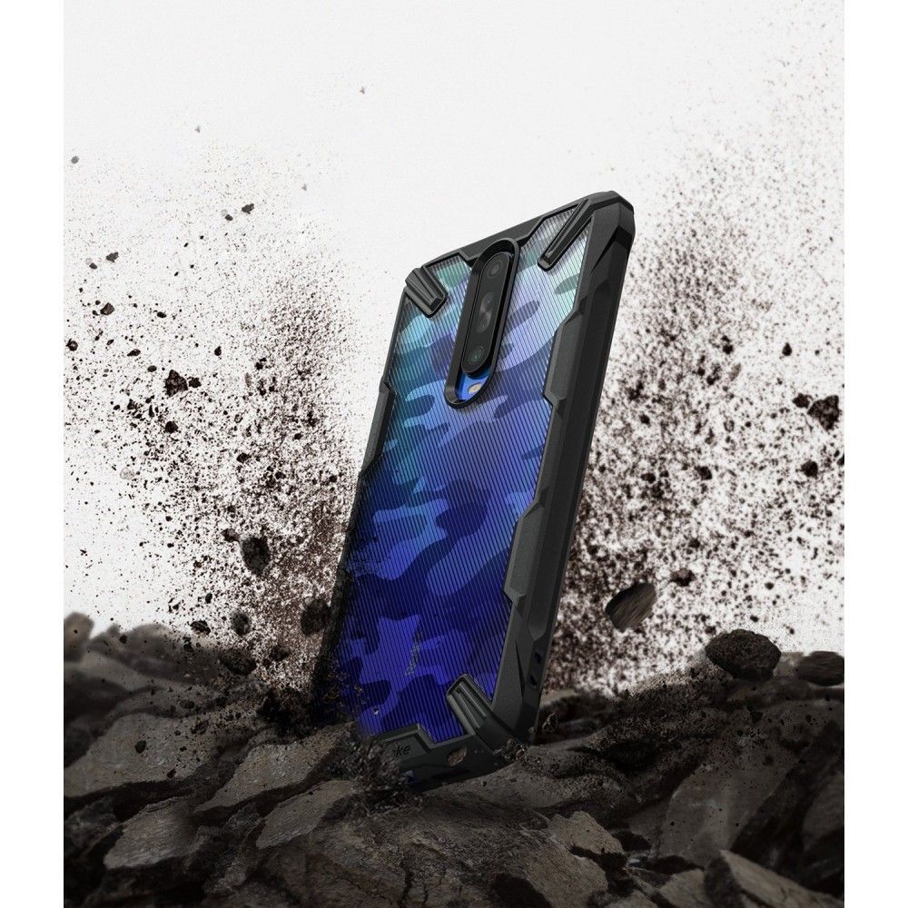 Etui Ringke do Poco X2 Fusion-X Moro Black