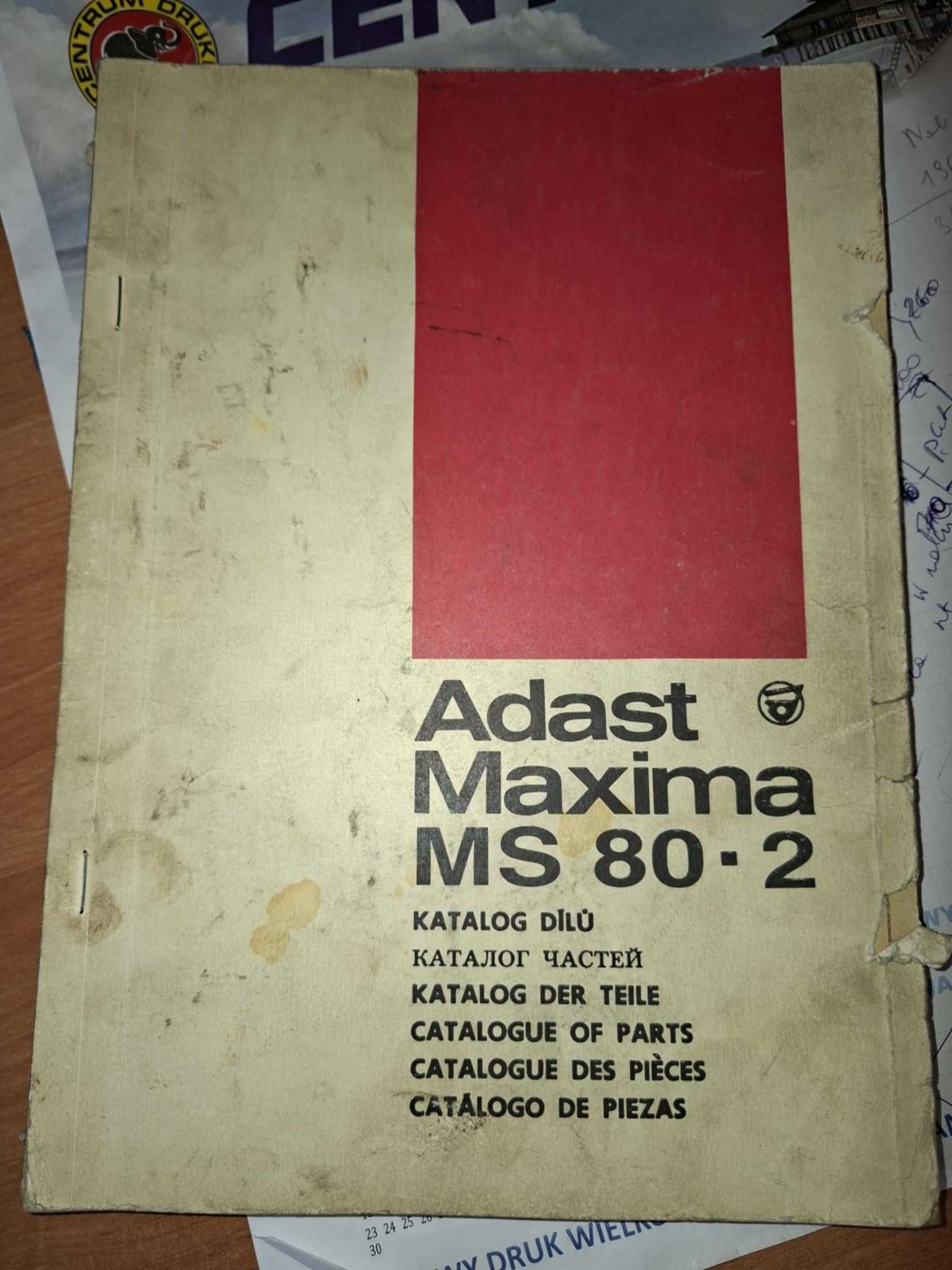 instrukcje krajarki Adast Maxima 80 /115