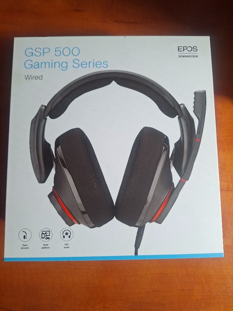 Słuchawki gamingowe GSP 500 Gaming series