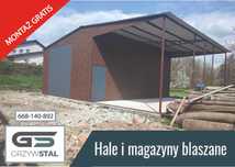 Garaż blaszany Rolniczy - Magazyn Wiata - Garaże Blaszane – GRZYWSTAL