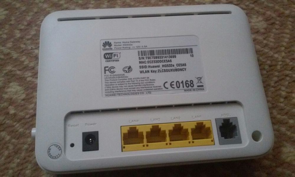 Модем ADSL Huawei HG532e