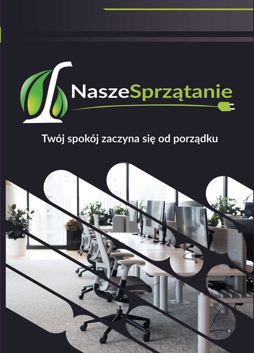 Sprzątanie firm, biur, mycie okien