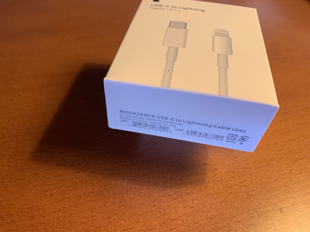 Cabo USB-C iPhone (2 metros cumprimento) iPad - iPod