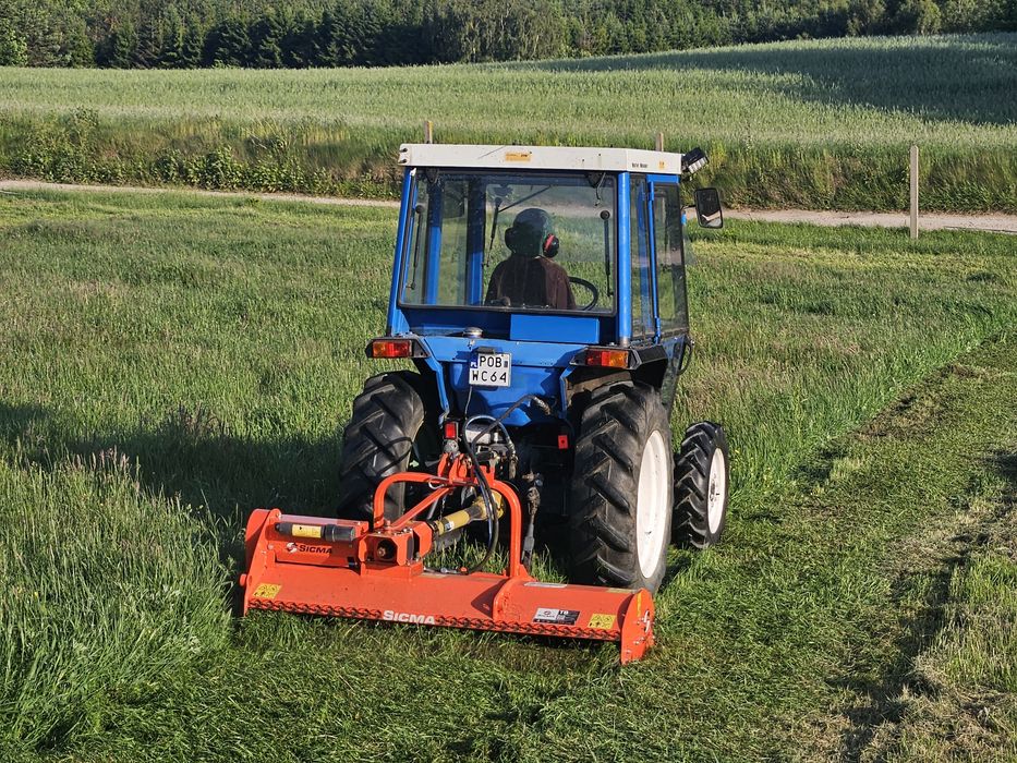 ciągnik sadowniczy kom. ISEKI 4x4 4050 Turbo 40KM rewers 2 x TUZ + WOM