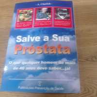 vendo livro salve a sua próstata