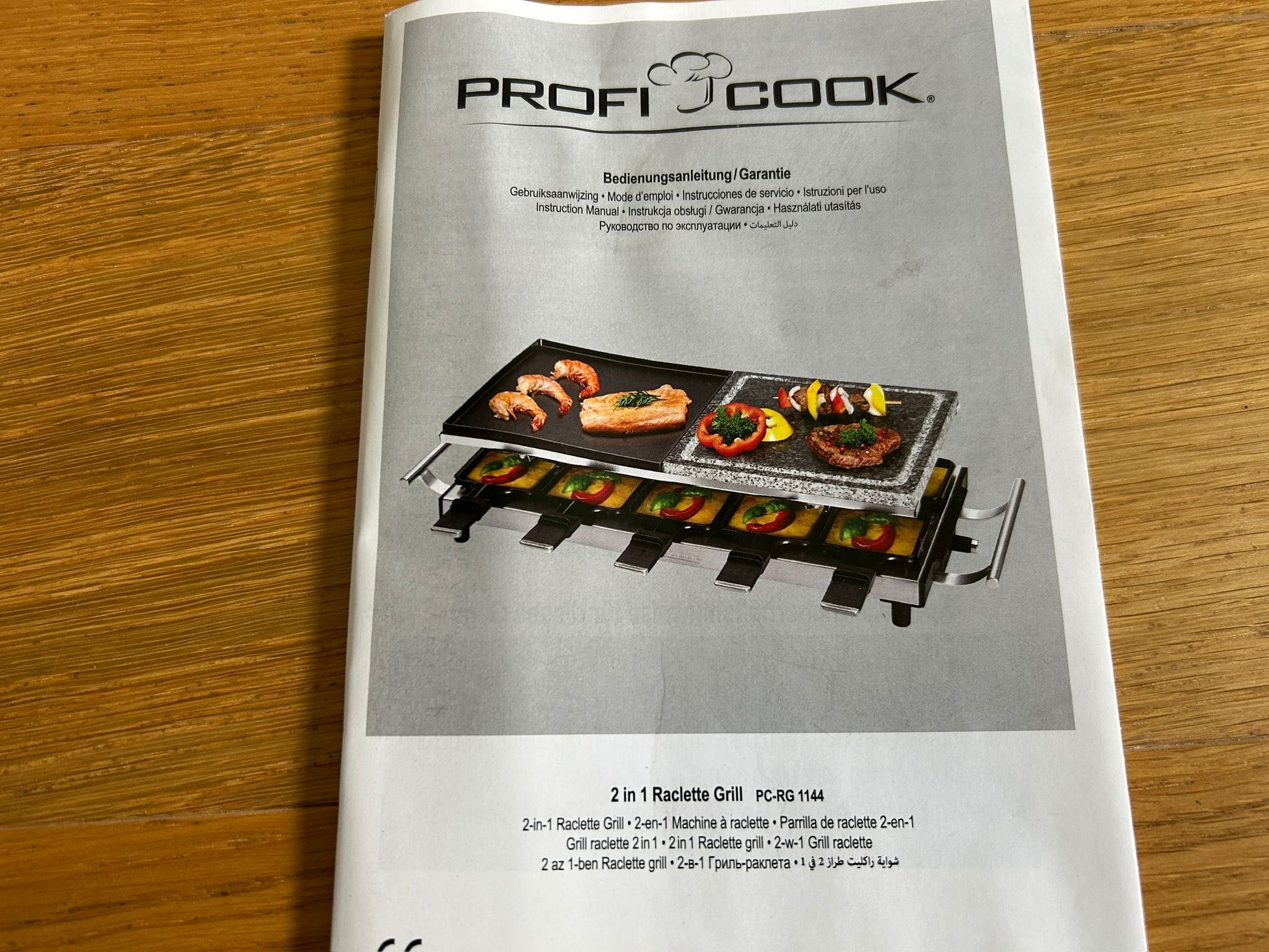 Grill elektryczny - Profi Cook pc rg 1144