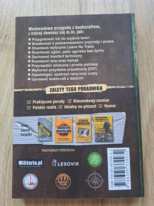 Bushcraft weekendowy 2 - Paweł Frankowski, książka kieszonkowa