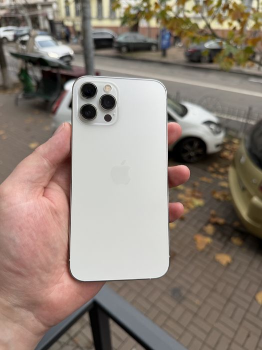 iPhone 12 Pro Max 512gb Silver (100% акб) з гарантією