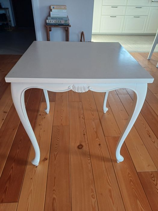 Stolik kawowy retro drewniany