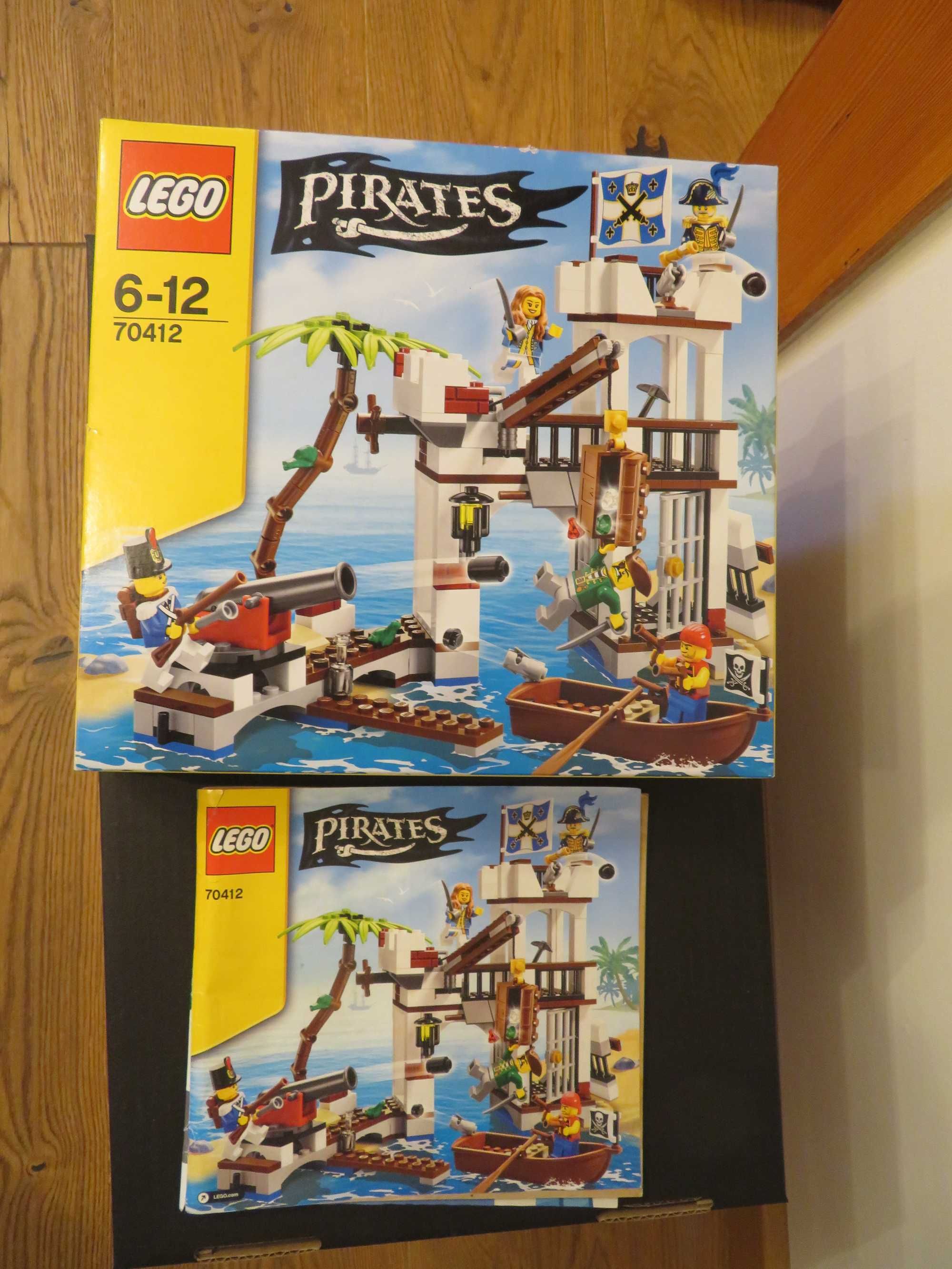 LEGO 70412 - PIRATES - piraci - żołnierska forteca