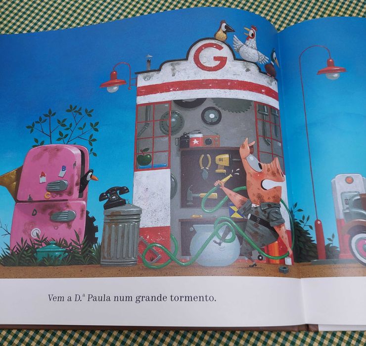 A garagem do Gus, de Leo Timmers