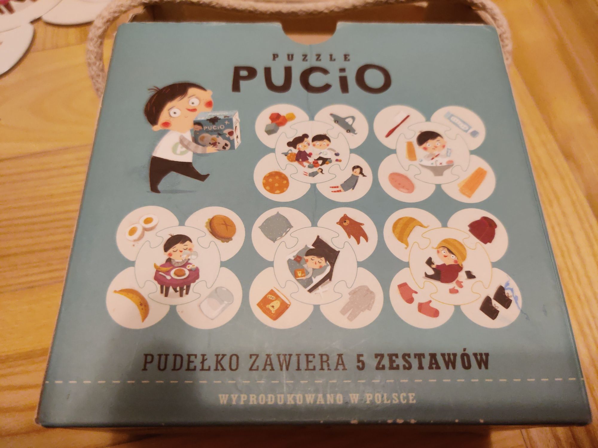 Pucio, puzzle dla dwulatka