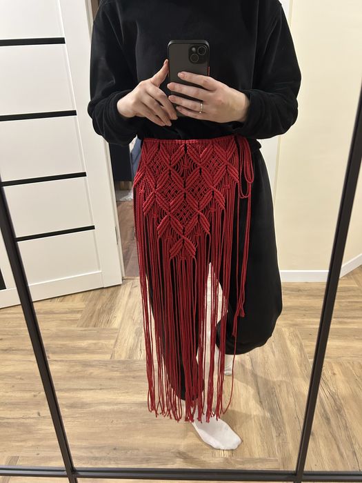 Етно пояс макраме Припинда