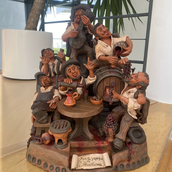 Artesanato em barro- Festejando o S. Martinho