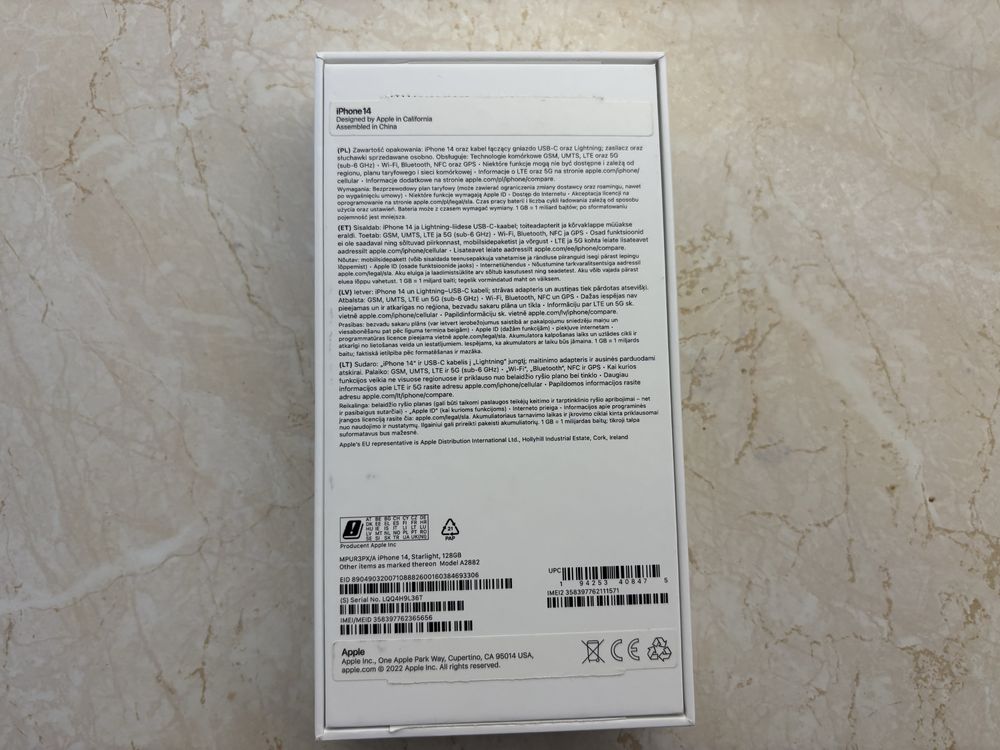 iPhone 14 , 128 GB
