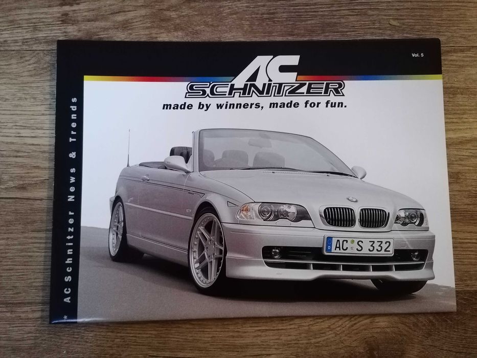 Prospekt AC Schnitzer BMW 3 E46