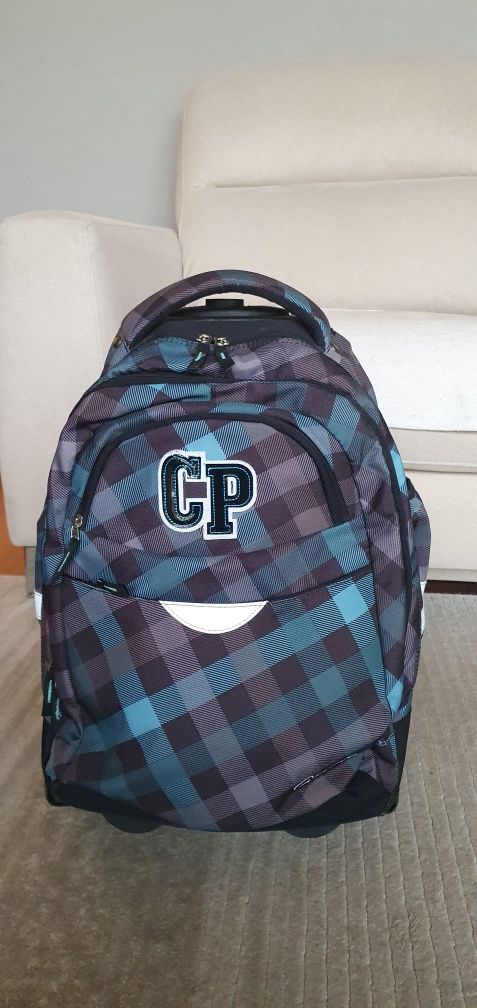 Duży plecak szkolny na kółkach COOLPACK 36 L