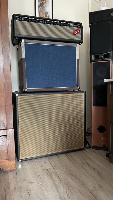 Kolumna gitarowa 2x12 vintage Celestion, Jensen Sliverface / zamienię