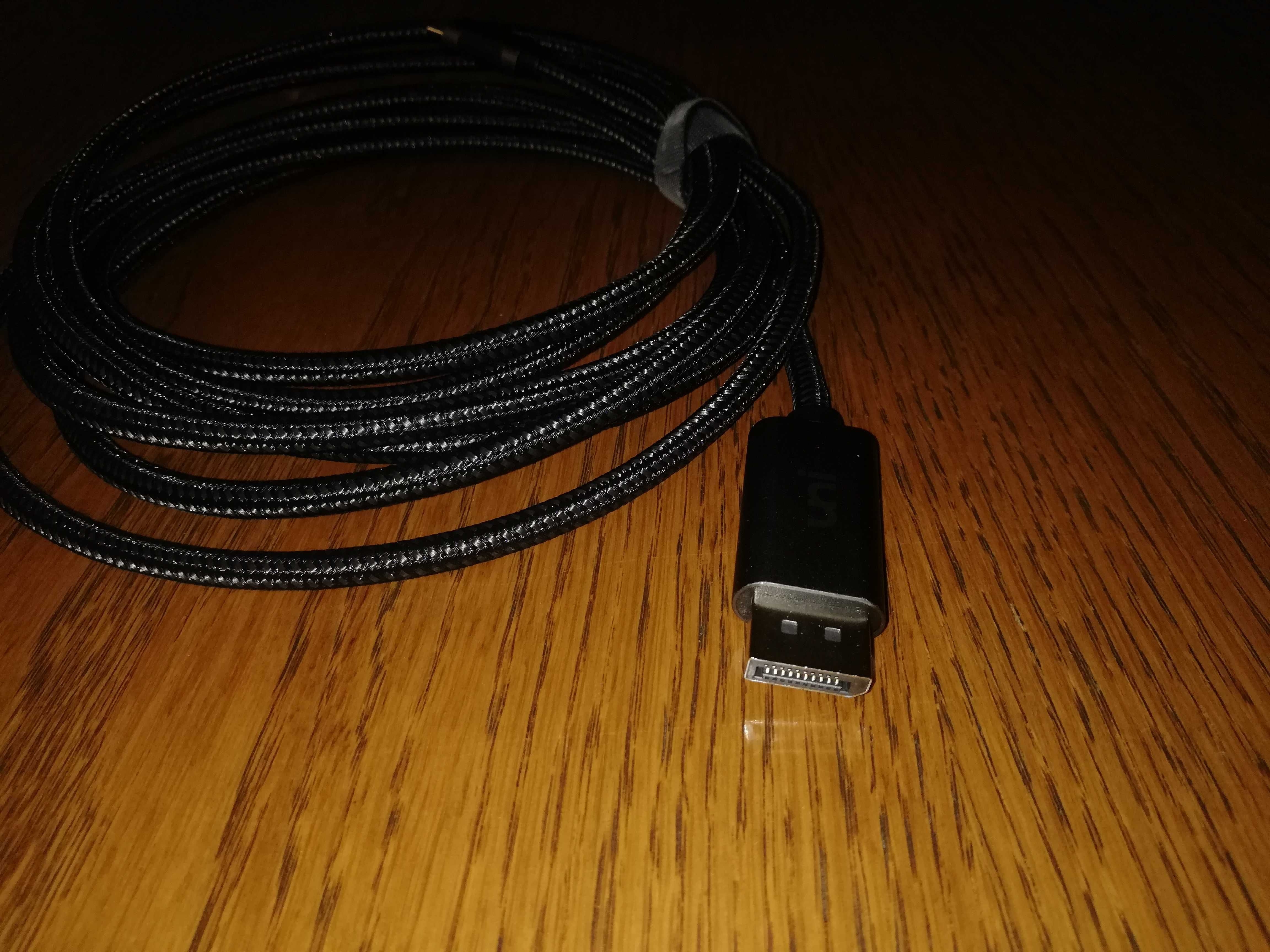 Kabel UNI DisplayPort - USB typ C LPN HE 4K 3M Długości