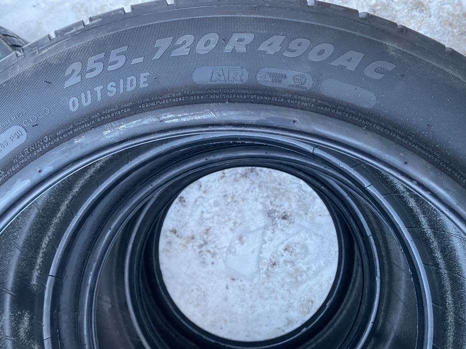 Броньовані 255-720 R490 Michelin Mercedes W222 літні Бронированные