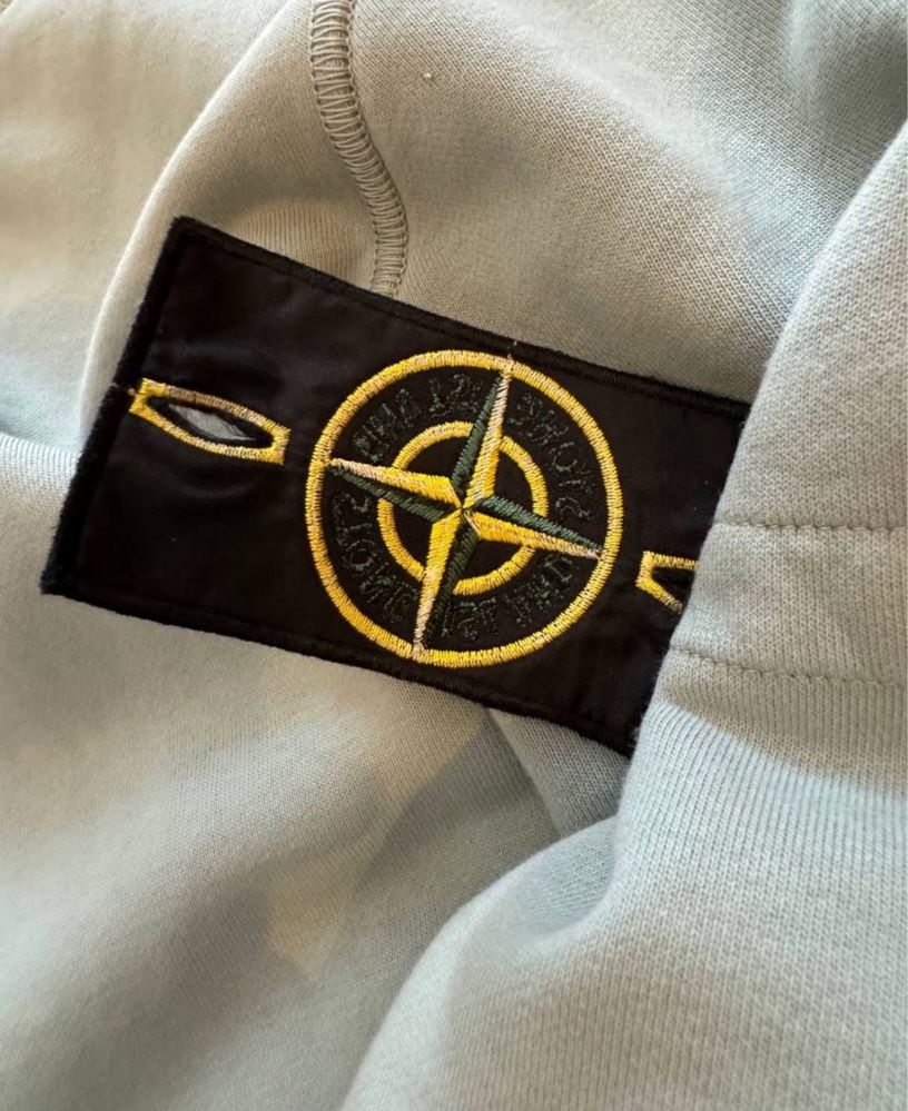 зип худи stone island