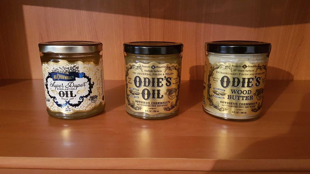 Zestaw. Olej,olejowosk,wosk odies, do drewna itd.