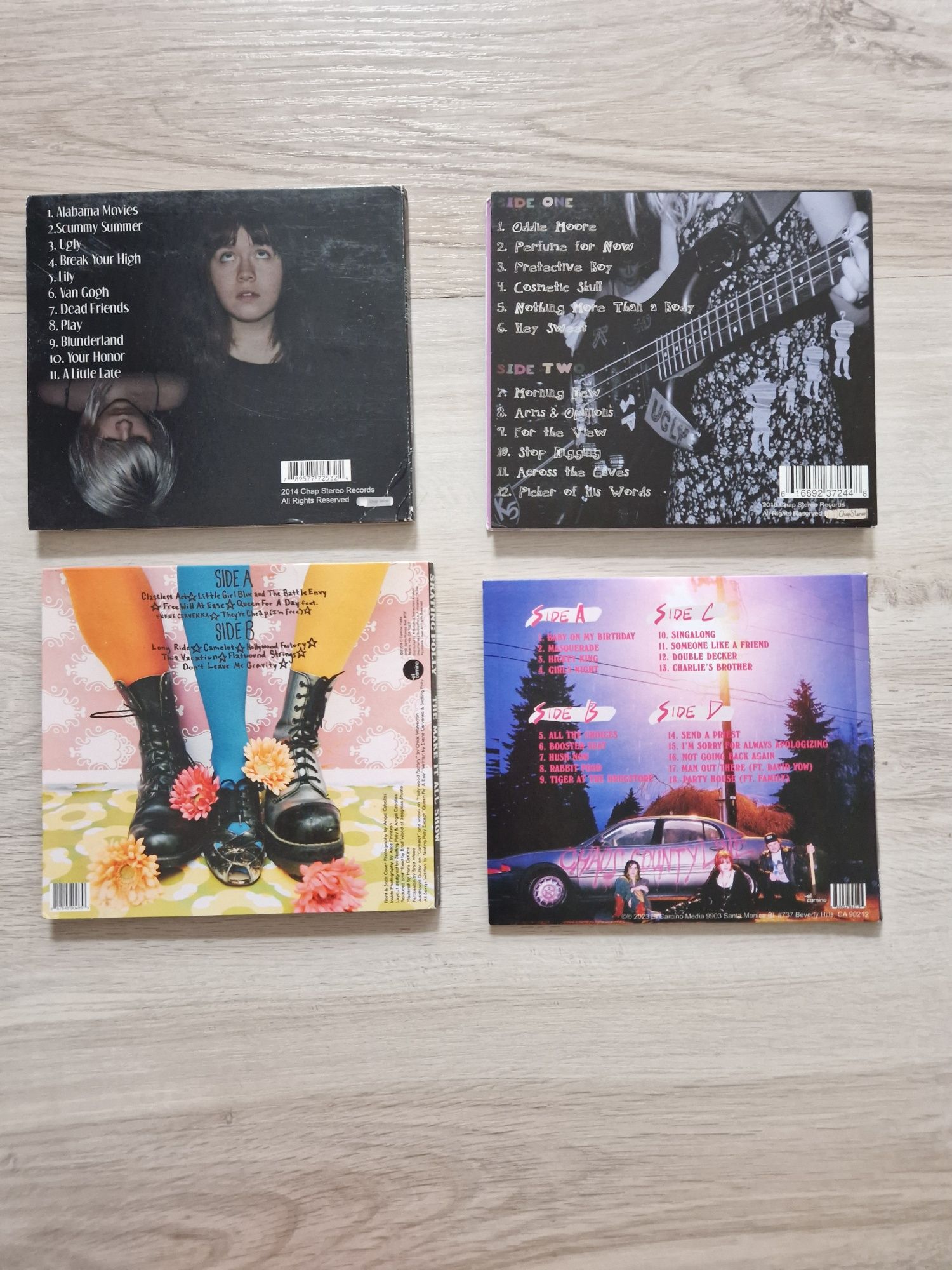 Skating Polly - zestaw 4x płyta CD