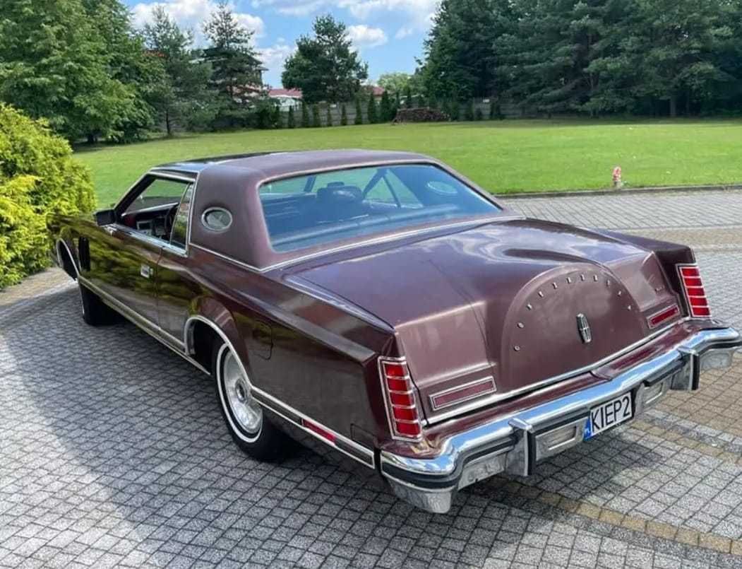 Auto do ślubu lub na imprezę - Klasyczny Lincoln Continental 77