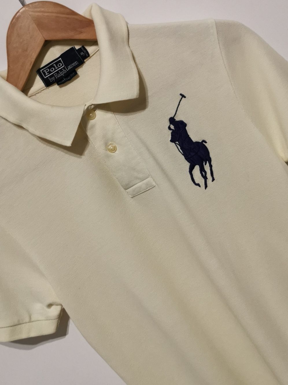 Ralph Lauren polo t-shirt koszulka krótki rękaw logowana męska S