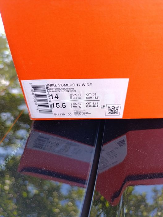 Nike Air Zoom Vomero 17 Wide p. 48,5 (32) нові