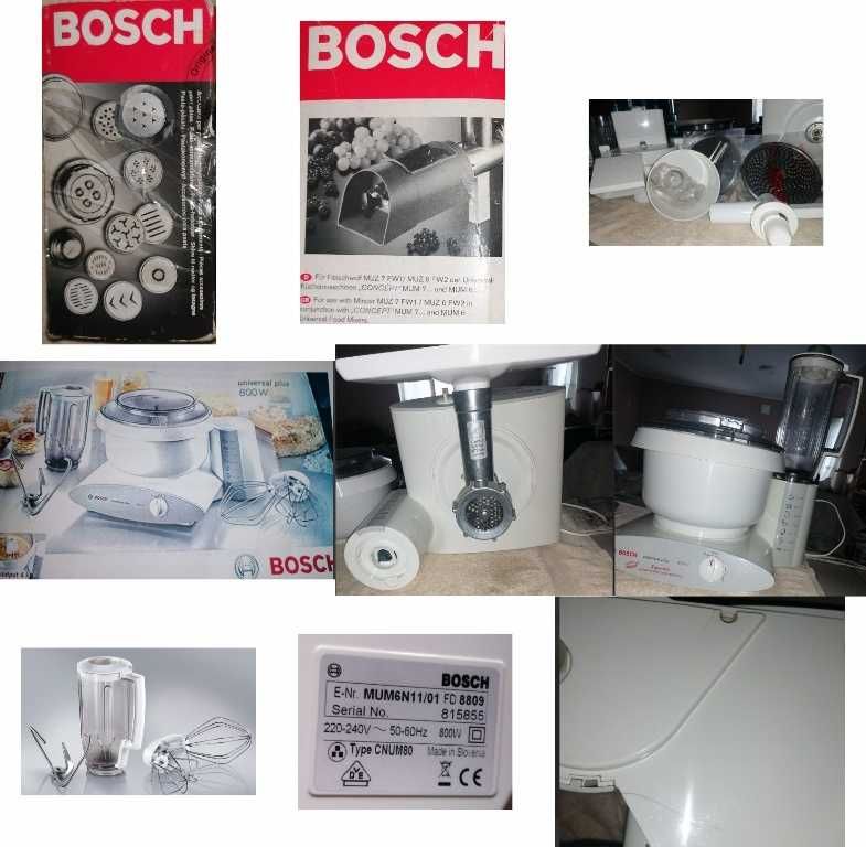 Кухонный комбайн BOSCH MUM 6N11  Supermix Universal Plus